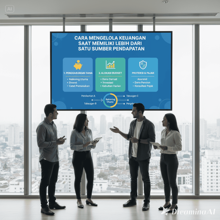 Ilustrasi sistem AI merekomendasikan produk di platform e-commerce berdasarkan preferensi pelanggan.