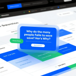 Seseorang melihat celengan kosong dengan ekspresi bingung