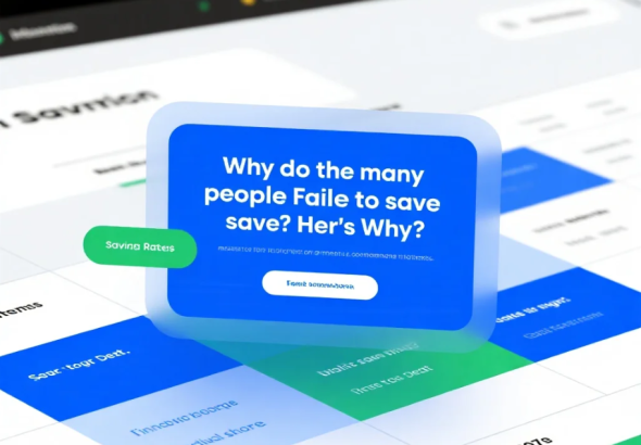 Seseorang melihat celengan kosong dengan ekspresi bingung