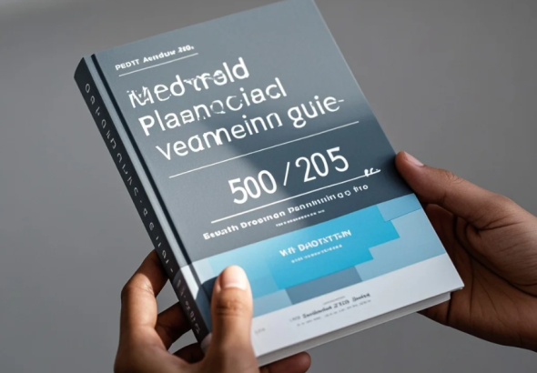 Seseorang menghitung anggaran di meja dengan kalkulator, catatan budget, dan ponsel berisi aplikasi keuangan