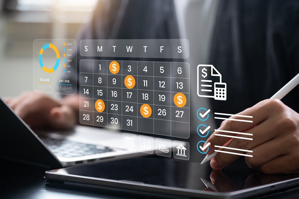 Monthly budget planning